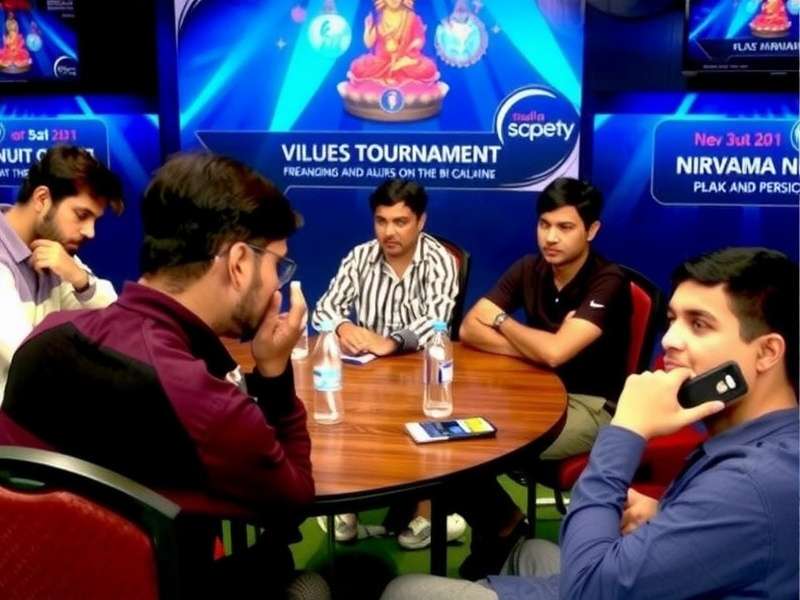 Nirvana Nut Quest Local Tournament in Chennai with players competing